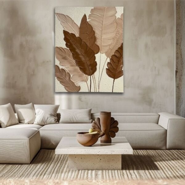 Ukyco Yağlı Boya Yaprak Tablo