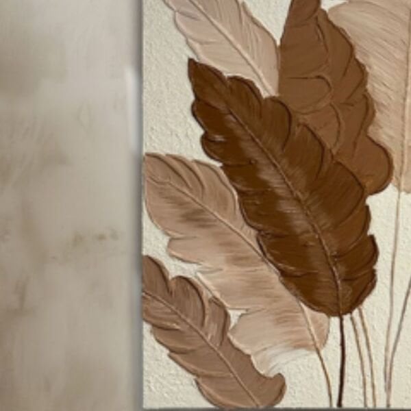 Ukyco Yağlı Boya Yaprak  Tablo