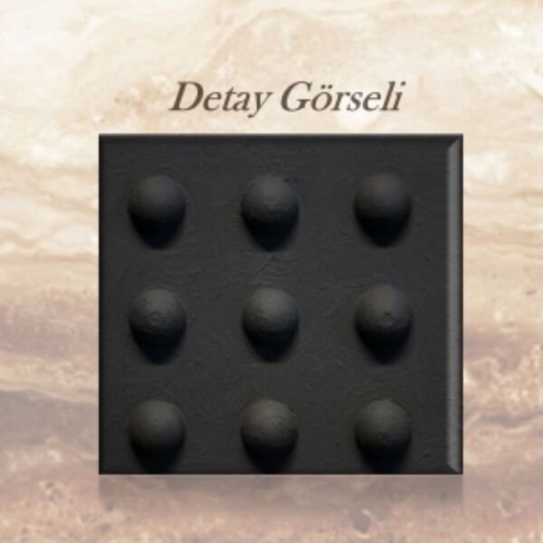 Ukyco Yağlı Boya Top Tablo Siyah