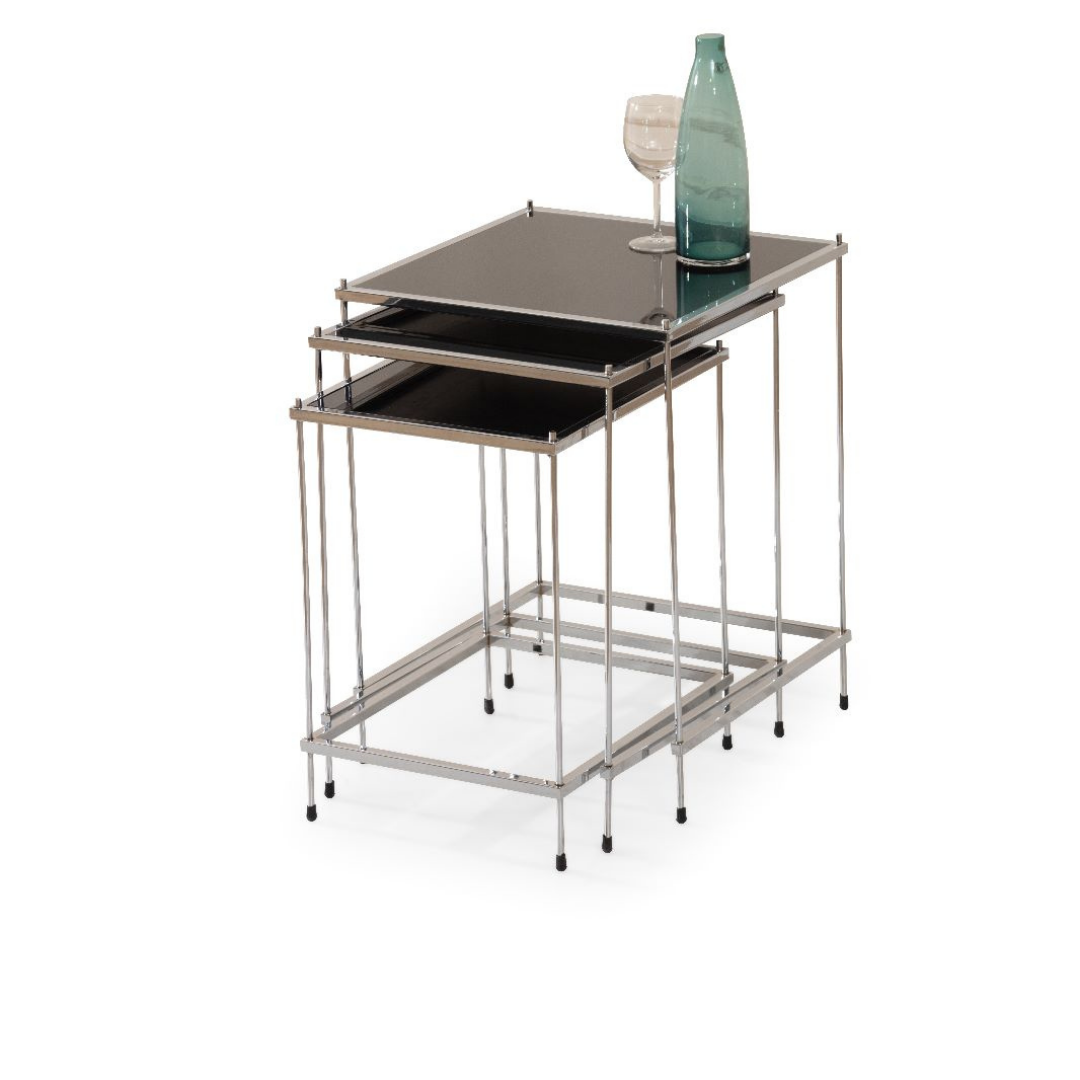 Arven Krom Zigon Sehpa