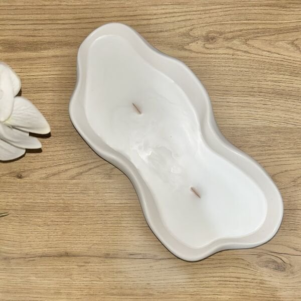 Uzun Dalgalı Dekoratif Mum