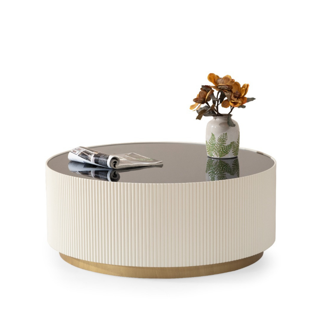 Olivia Orta Sehpa ekru