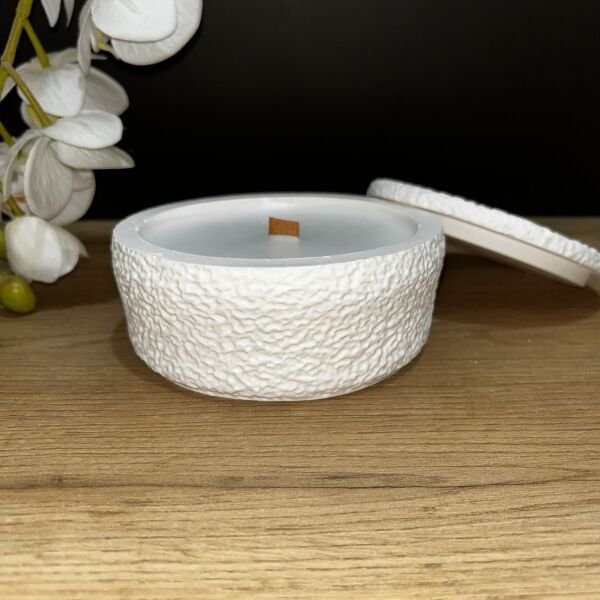 Geniş Kapaklı Dekoratif Mum