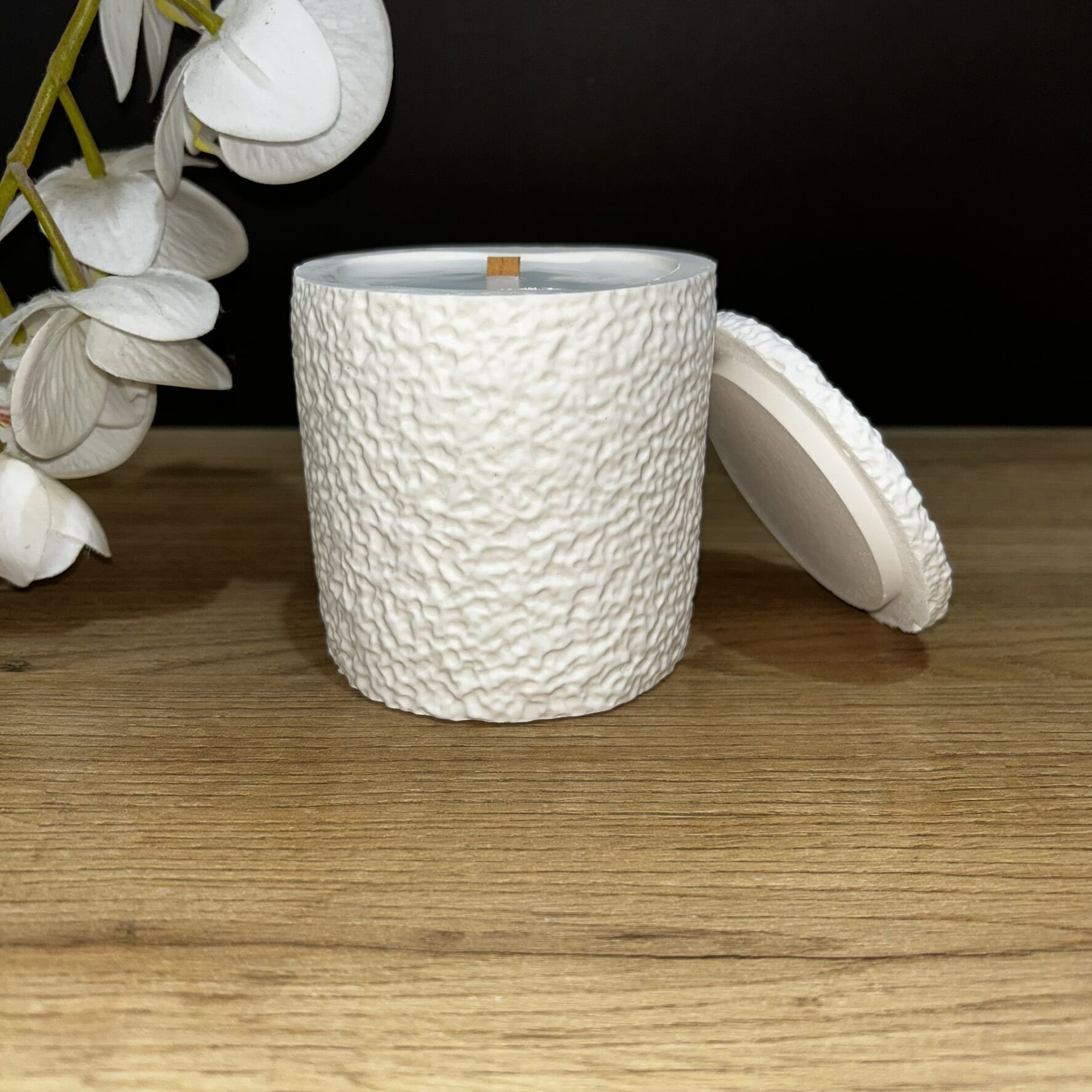 Orta Boy Kapaklı Dekoratif Mum