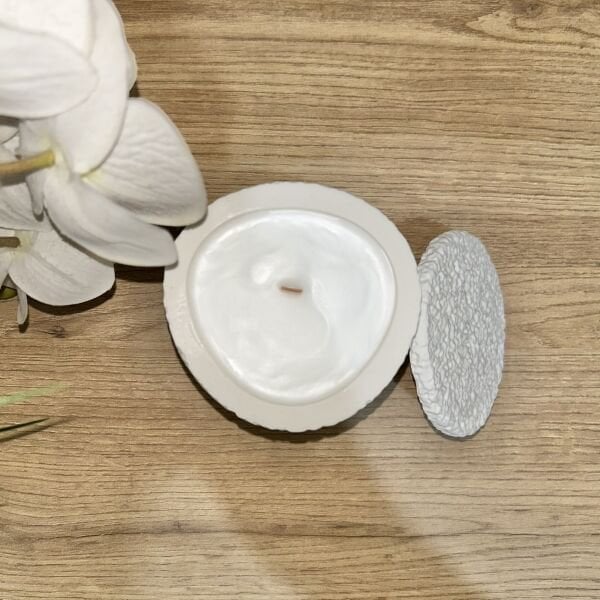 Orta Boy Kapaklı Dekoratif Mum