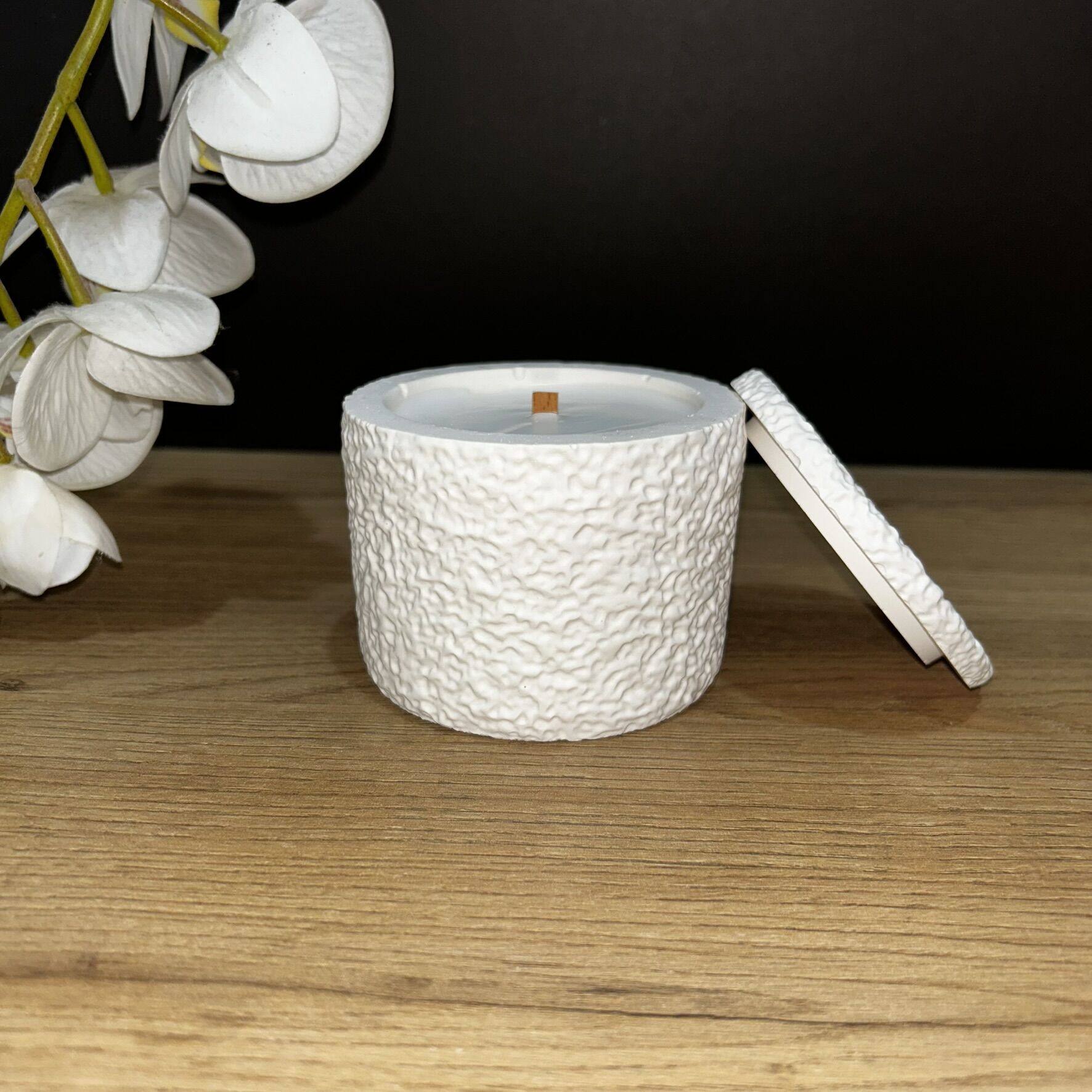 Küçük Boy Kapaklı Dekoratif Mum