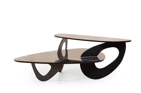 Solid Siyah  Orta Sehpa