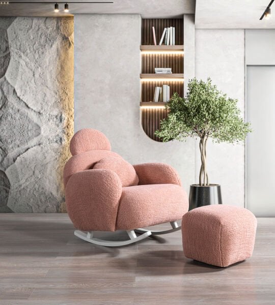 Mumy Tekli Sallanan Koltuk Pudra