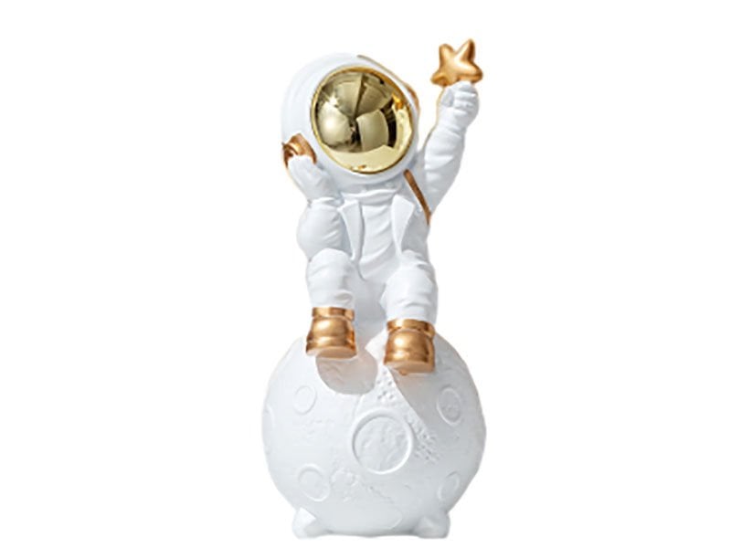 Astranot Beyaz Gold Yıldız 12X13X26 CM