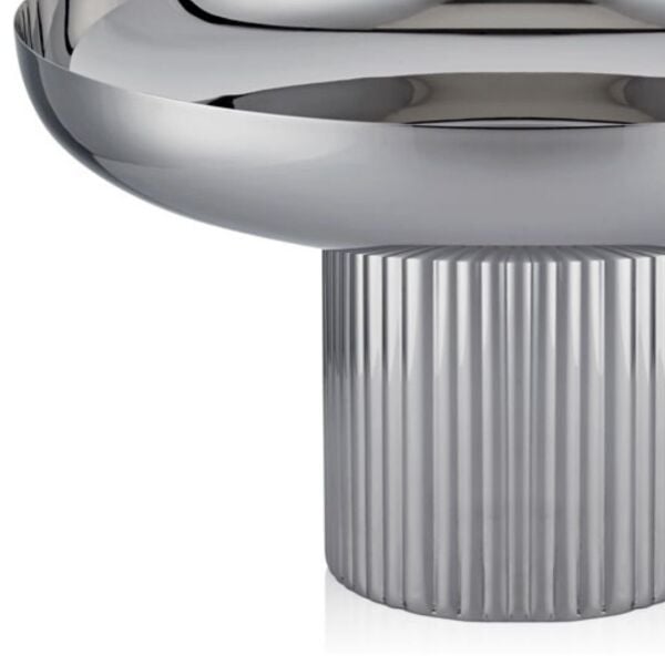 Lamadore Ayaklı Parlak Çelik  Orta Boy Kase 30 cm