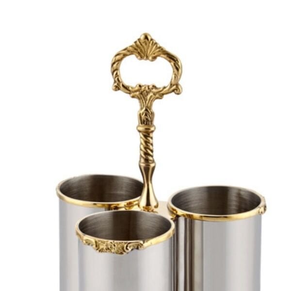 Lamedore Prinç Ottoman  3 lü Kaşıklık