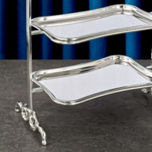 Ukyco Gümüş 2 Katlı Kurabiyelik