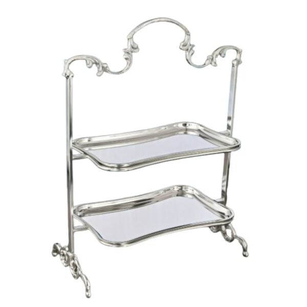 Ukyco Gümüş 2 Katlı Kurabiyelik