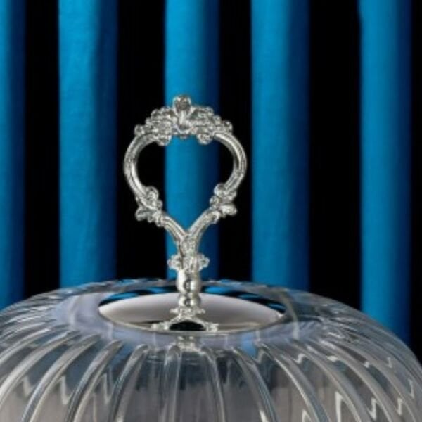 Kek Fanusu Gümüş İngiliz Bordür 28 cm