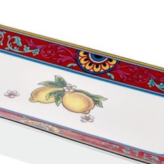 Joy Carmen Citrus 2 li Küçük Dikdörtgen Tabak