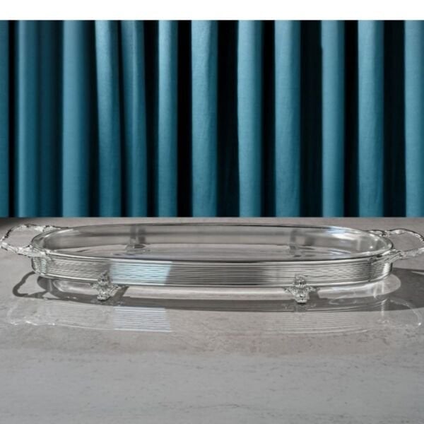 Servis Tabagı Elegant Çizgi Bordür 40 cm