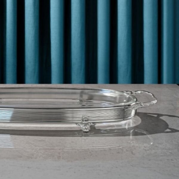 Servis Tabagı Elegant Çizgi Bordür 40 cm