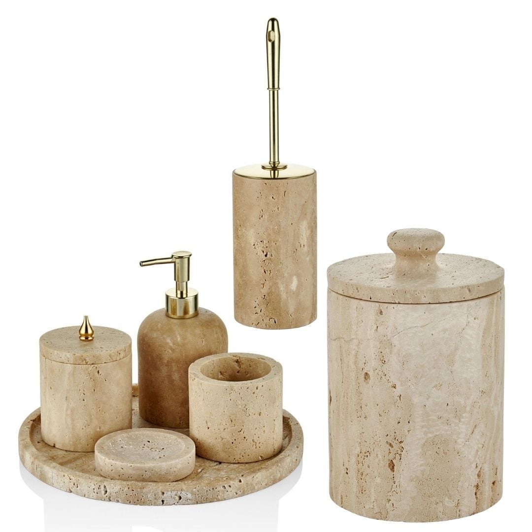 Banyo Seti Mermer Damla Model 7 prc