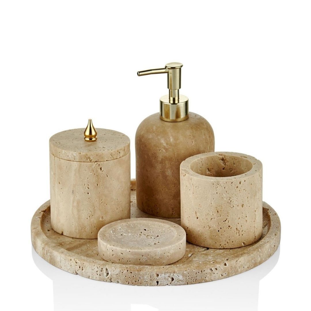 Banyo Seti Mermer Damla Model 5 prc