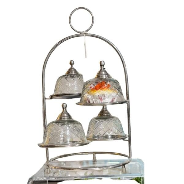 Lamedore Kahvaltı Sunumluk 4 Bölmeli