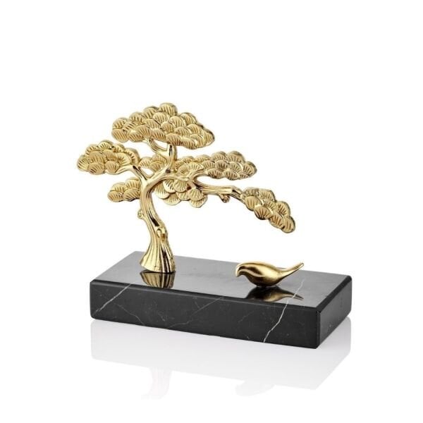 Dekaratif Obje Dikdörtgen Kaideli Bulut Ağaç