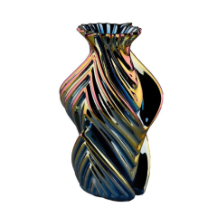 Luckyart Renkli Boğumlu Vazo 24 Cm