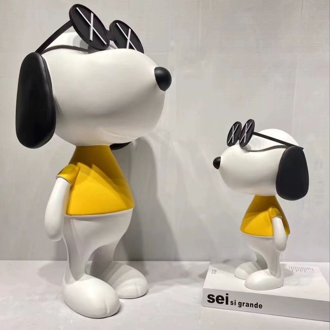 Gözlüklü Snopy Aksesuar Küçük Boy