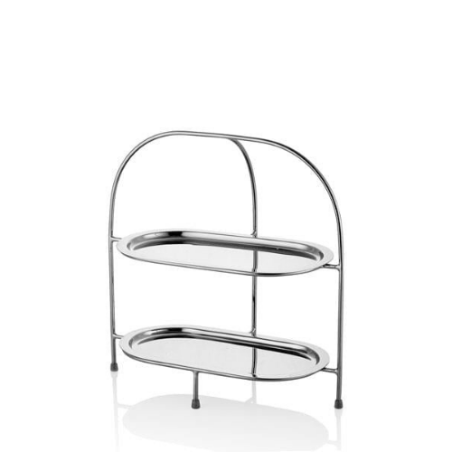 Lamadore Meyve Standı Elips 2 Katlı 37x19,5x39 cm