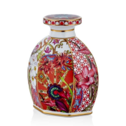 Lilyum Desenli 1L Large Exagonal Şise