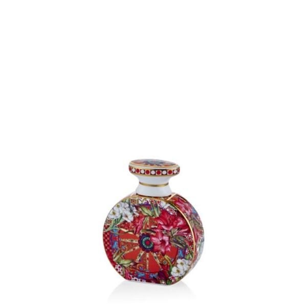 Lilyum Desenli 100 ml Small Parfüm Şişesi