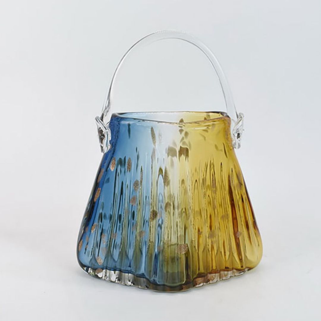 Colorful Large Bag Vase
