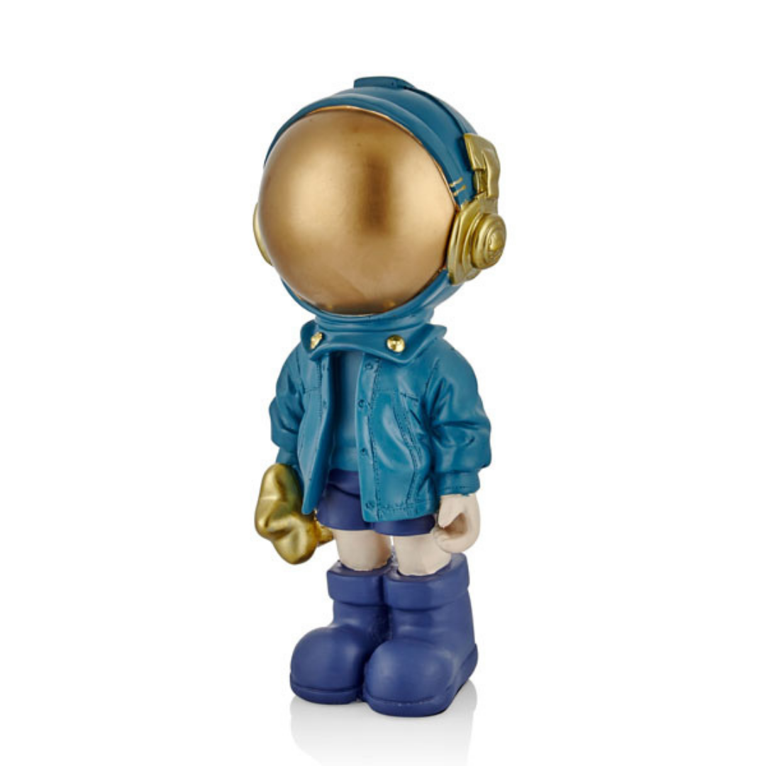 Astro Girl Green Small Dekoratif Heykel