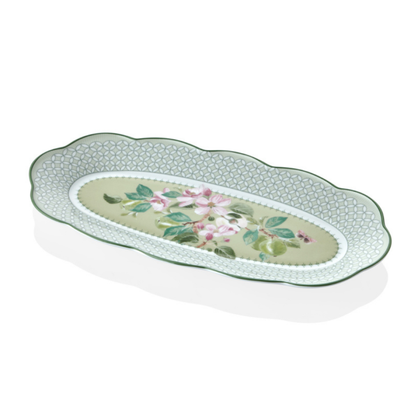 Lamedore Tea Delight Oblong Platter (Servis Tabağı)