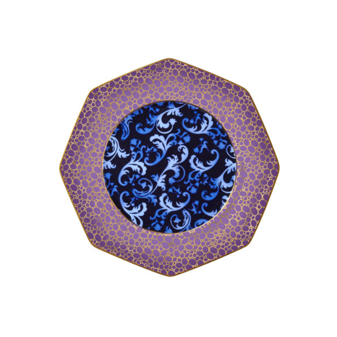 Tea Delight 17 cm Dessert Plate Prussian Blue (Tatlı Tabağı)