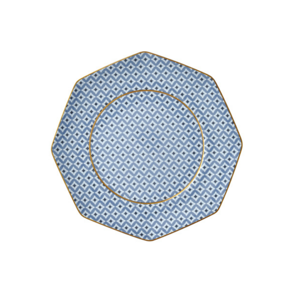 Tea Delight 17cm Dessert Plate Blue (Tatlı Tabağı)