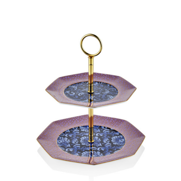 Tea Delight 2 Katlı Servis Standı