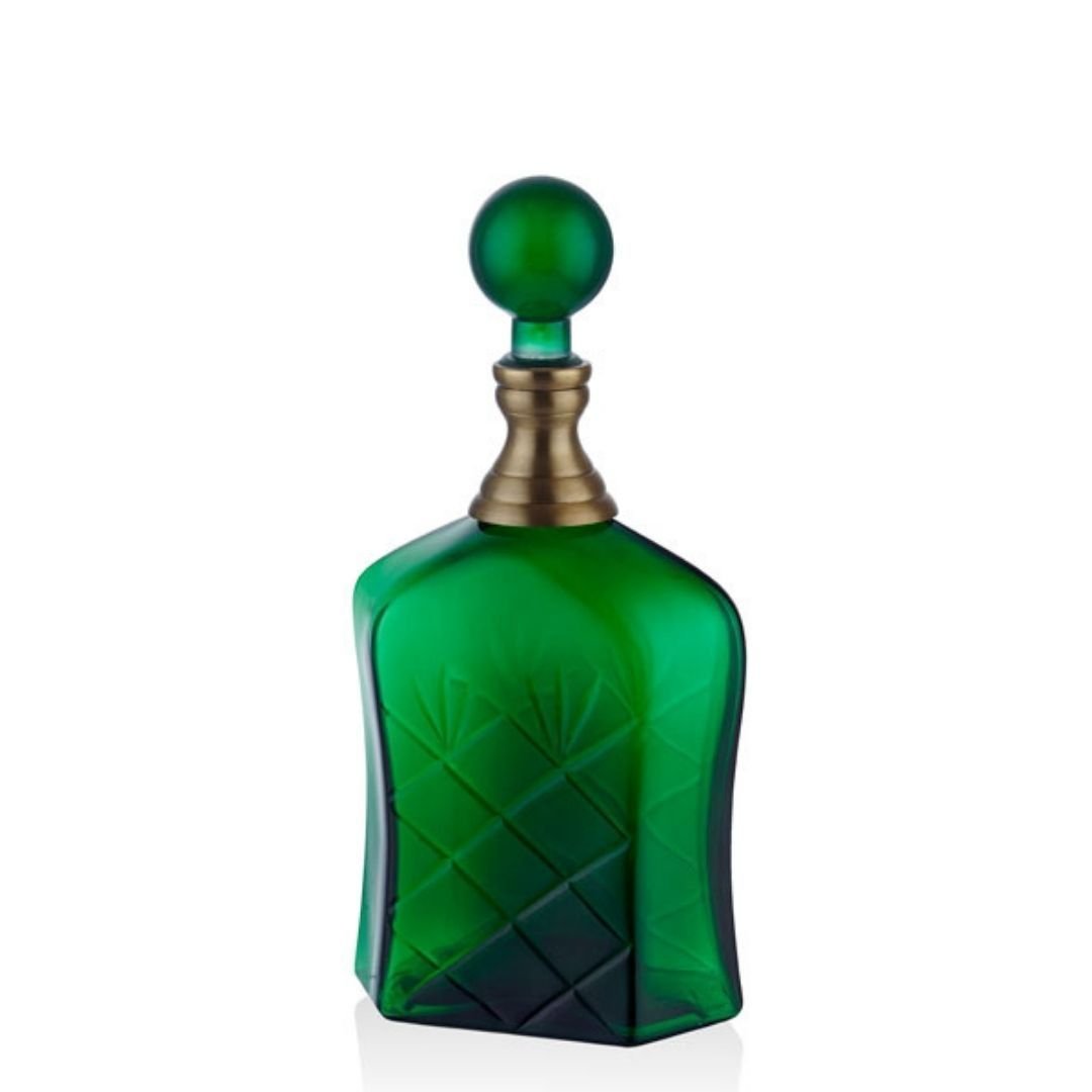 Rectangular green bottle (sürahi)