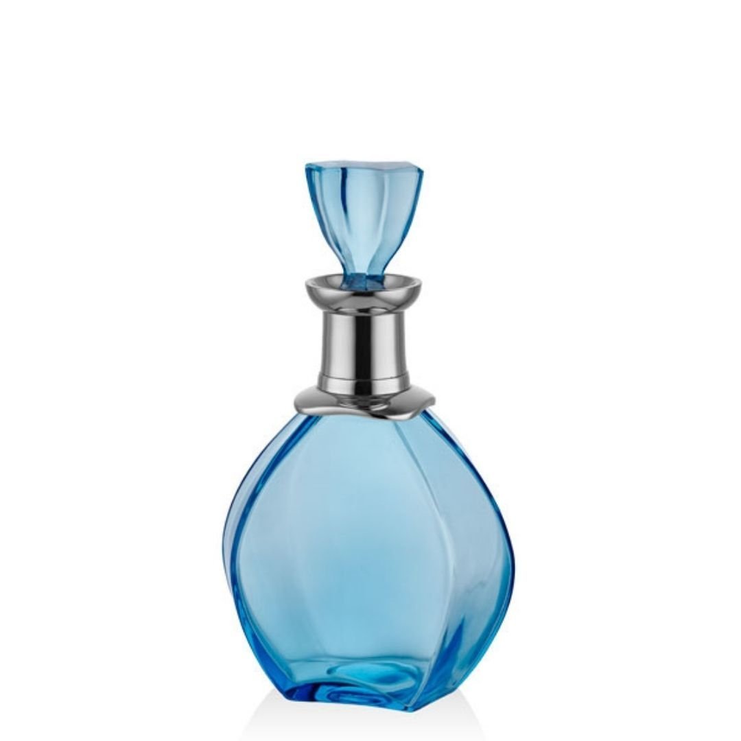 Hexagon blue bottle (sürahi)