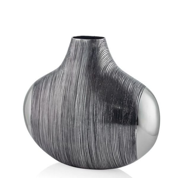 Lamedore Hazel Antik Nikel Large  Vazo 38X16X34 CM