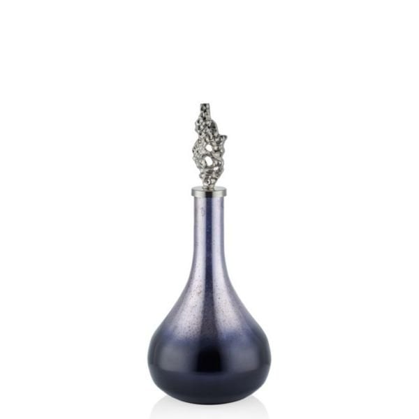 Dew Berry Kapaklı Küçük Mor Vazo