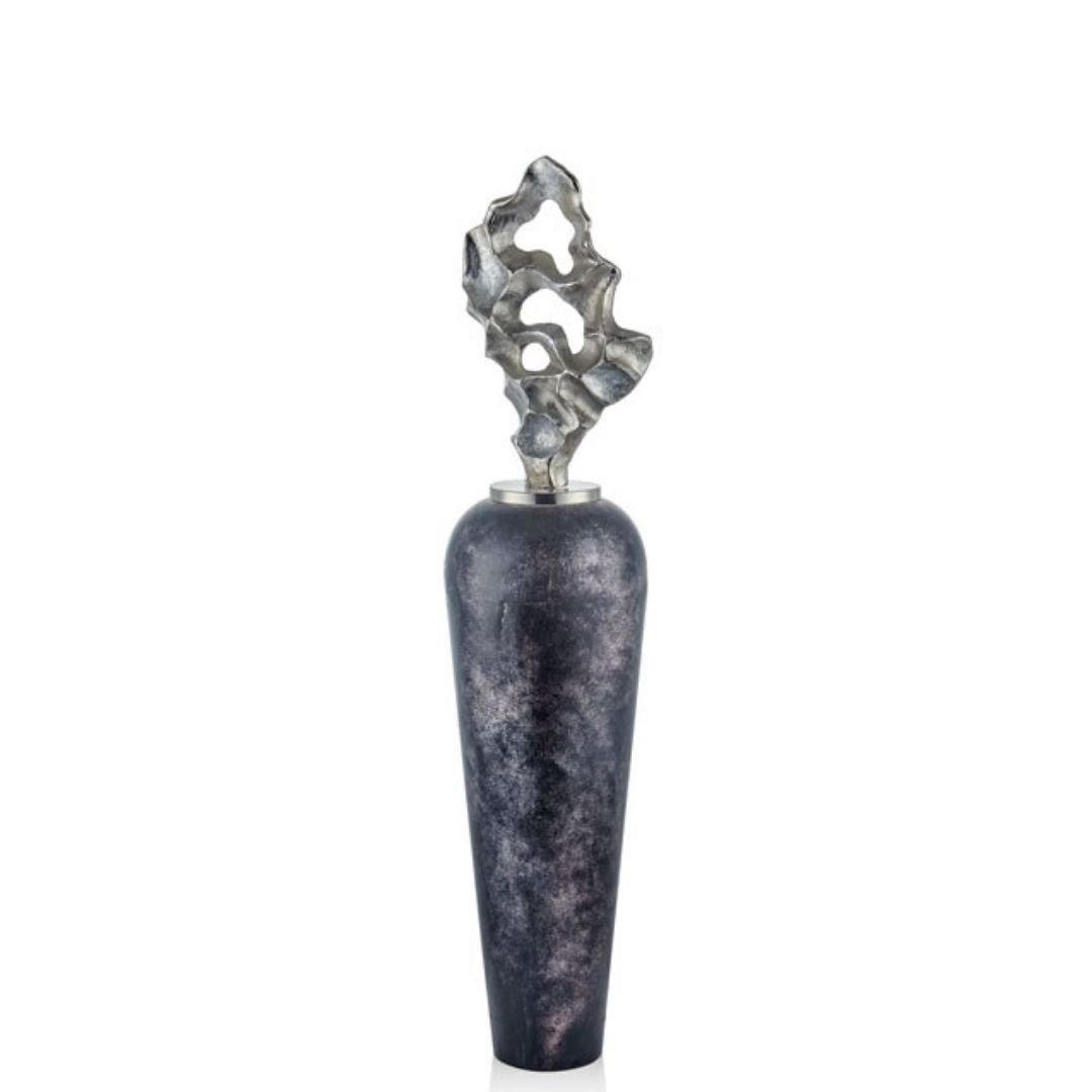 Lamedore Giant Granite Gümüş Siyah Kapaklı Küçük Küp