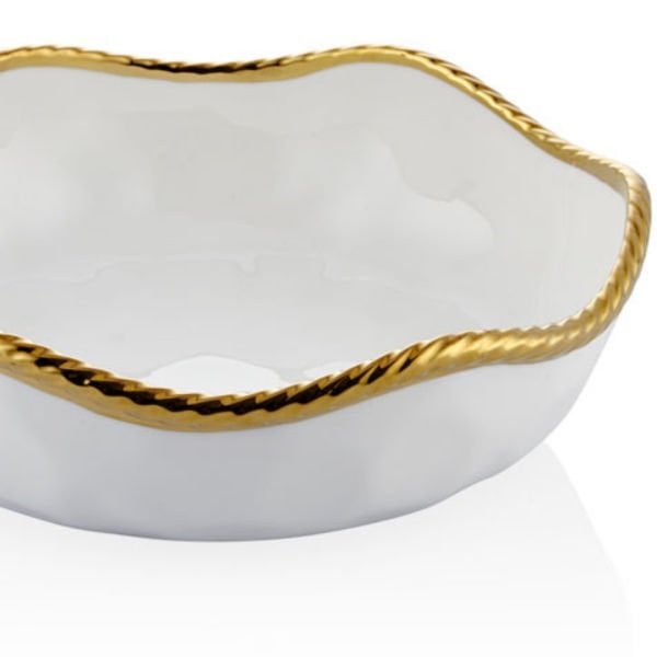 Lamedore Wave Beyaz Gold Salata Kasesi