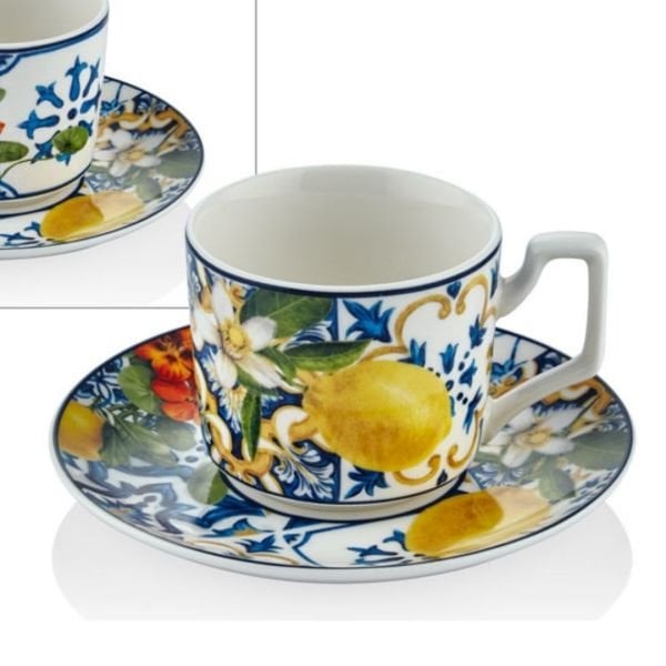 Italy Garden 6 lı Fincan Takımı