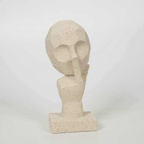 Düşünen Adam Heykeli 28 cm