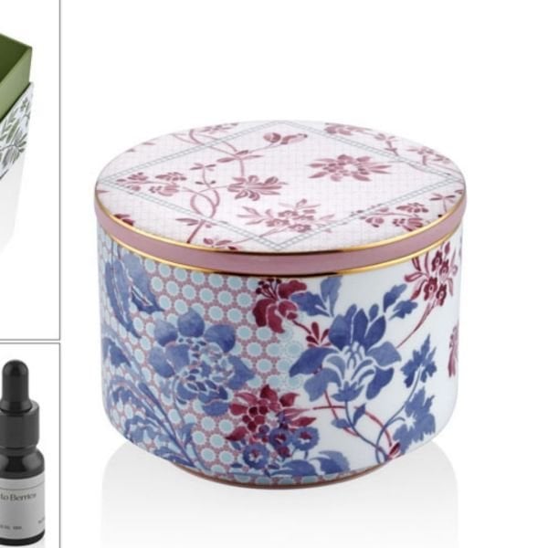 Crystal Fragrance Diffuser – Regency Damask Pink