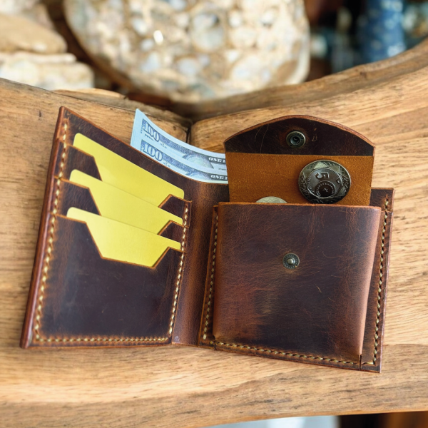 Coinzo | Bozuk Para Bölmeli Kartlık - Camel