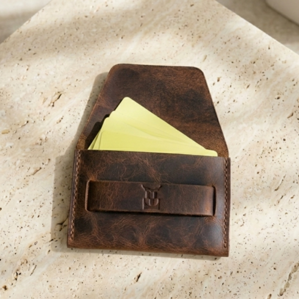 Zarfka | Minimalist Kartvizitlik - Camel