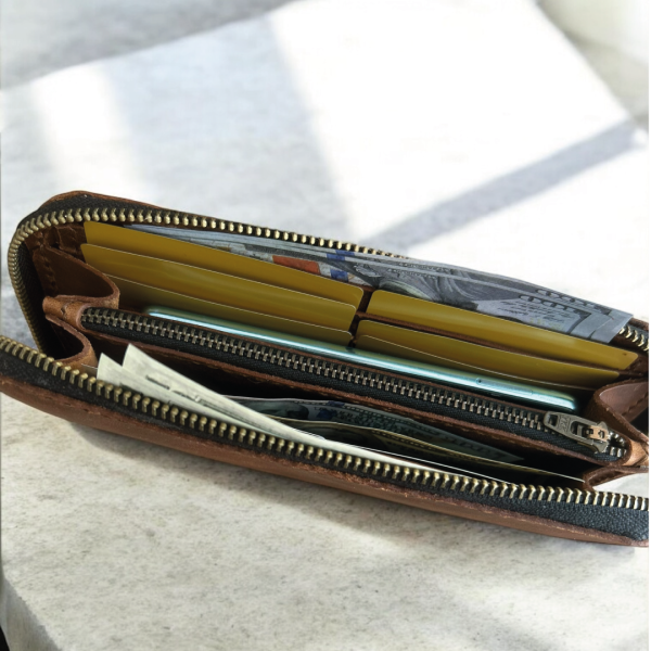 Zyra | Partik Fermuarlı Cüzdan