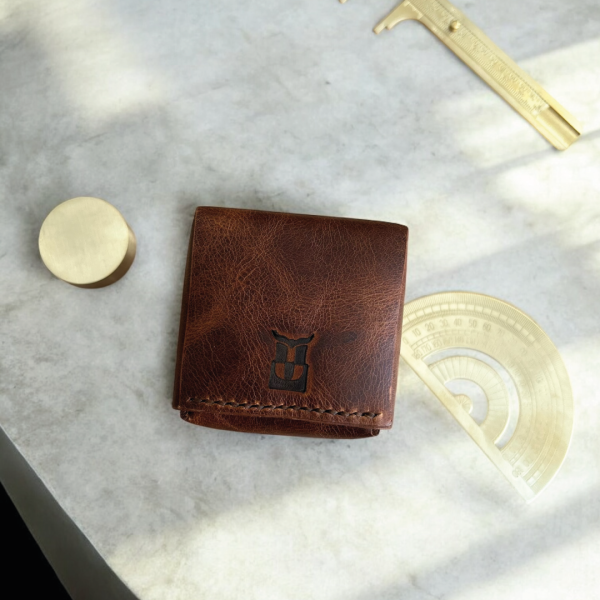 Holdra | Hakiki Deri Saklama Kutusu - Taba