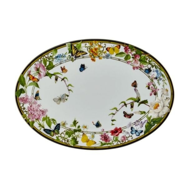 Joy Carmen Muse Garden Büyük Boy Kayık Tabak